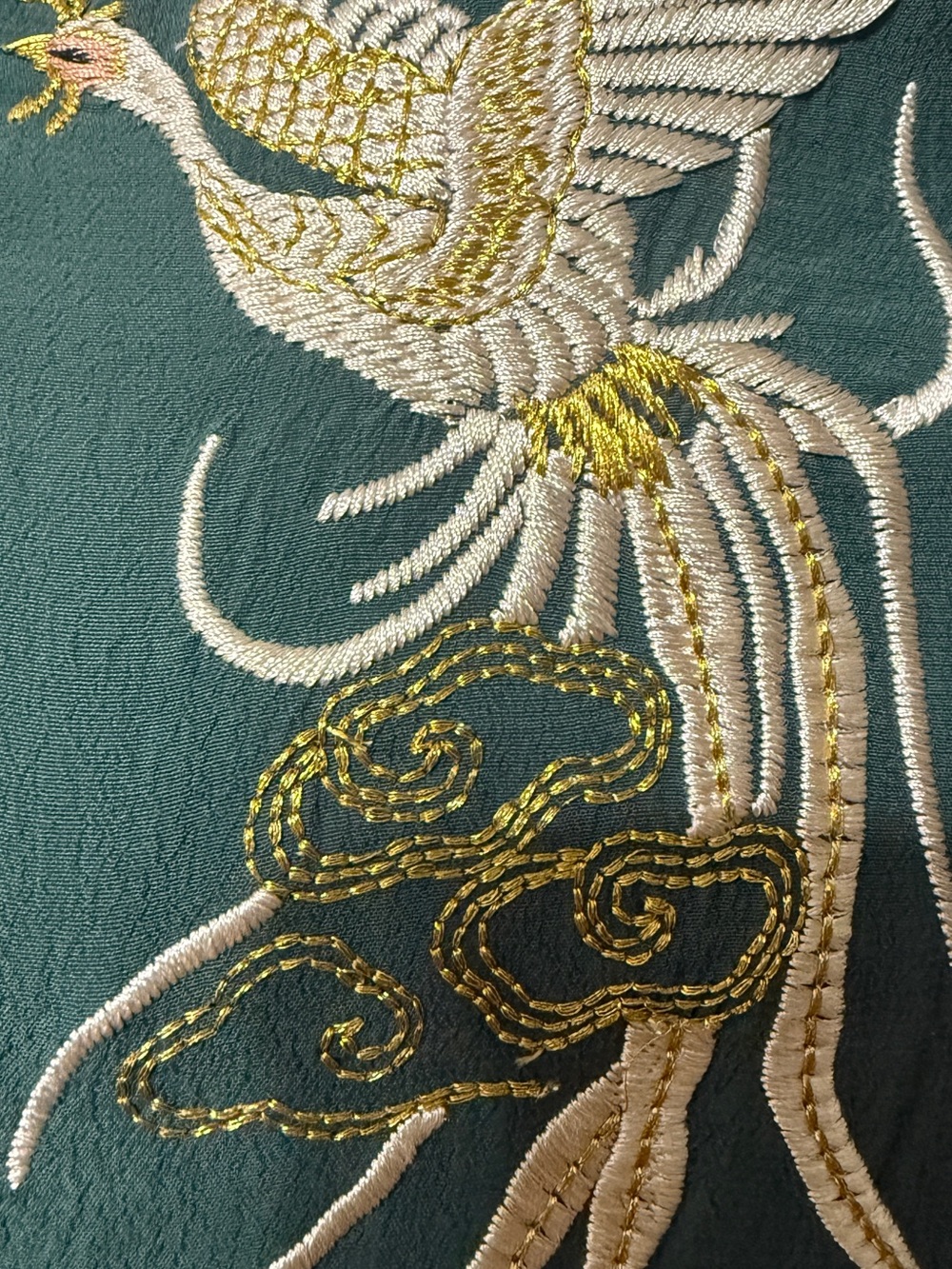 Trashy Diva Teal Button-Front Top with Embroidered Birds - Picture 8 of 8